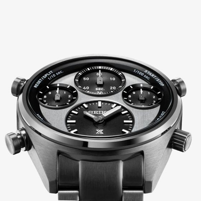 Seiko Mens Prospex Speed Timer Chronograph Panda Watch SFJ001P1