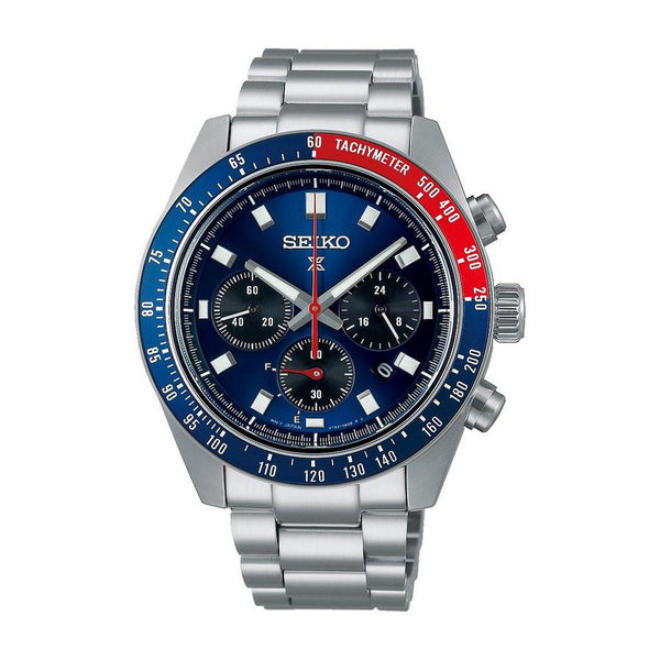 Seiko Mens Prospex Speedtimer Solar Chronograph Watch SSC815P1