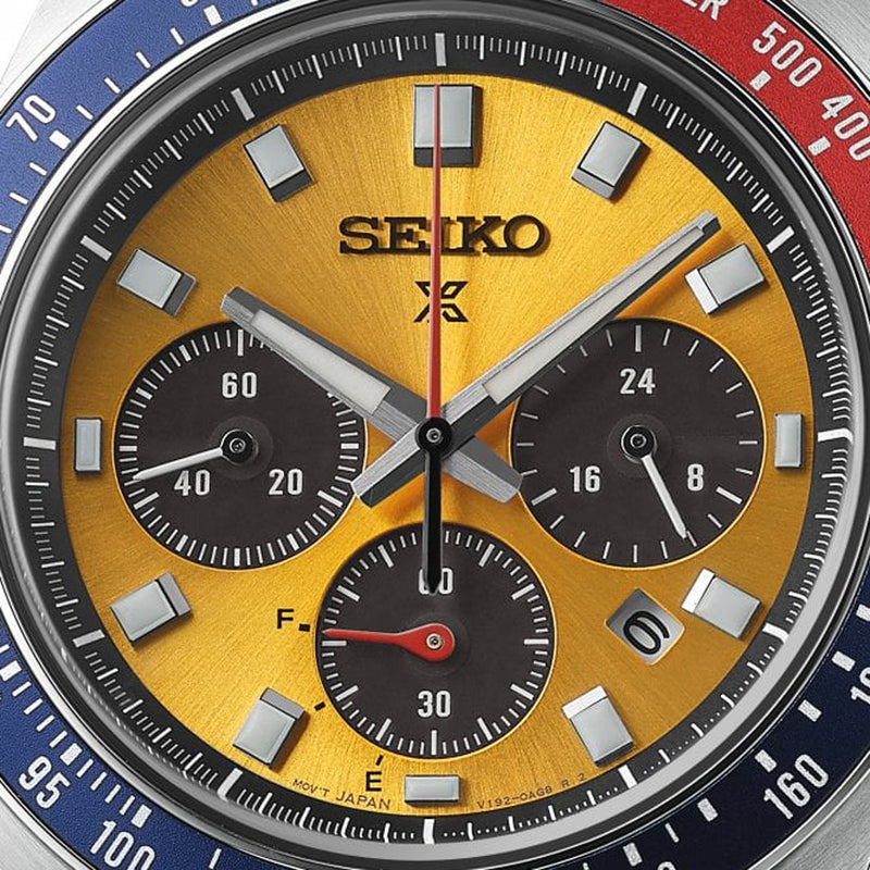 Seiko Mens Prospex Speedtimer Solar Chronograph Watch SSC947P1