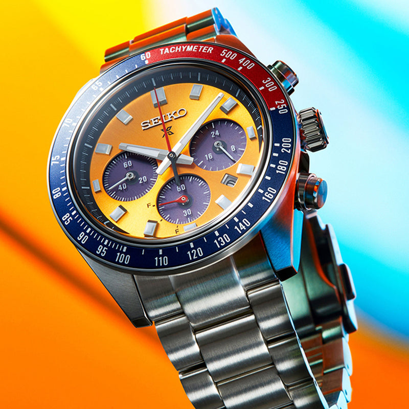 Seiko Mens Prospex Speedtimer Solar Chronograph Watch SSC947P1