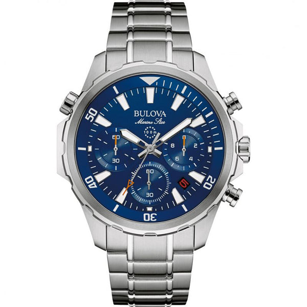 Bulova Mens Marine Star Chronograph Watch 96B256