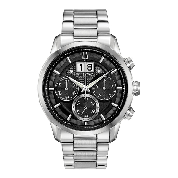 Bulova Mens Classic Chronograph Watch 96B319