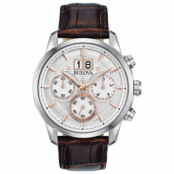 Bulova Mens Classic Chronograph Watch 96B309