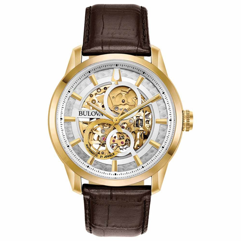 Bulova Mens Sutton Automatic Watch 97A138 Quality Watch Shop