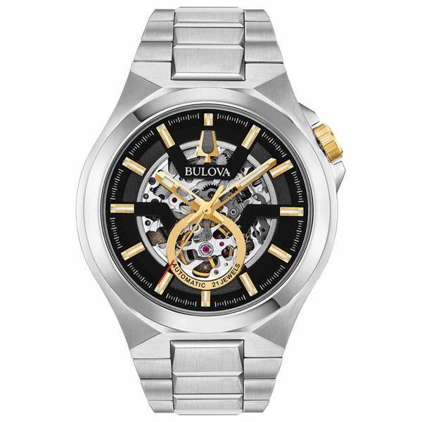 Bulova Mens Maquina Automatic Watch 98A224