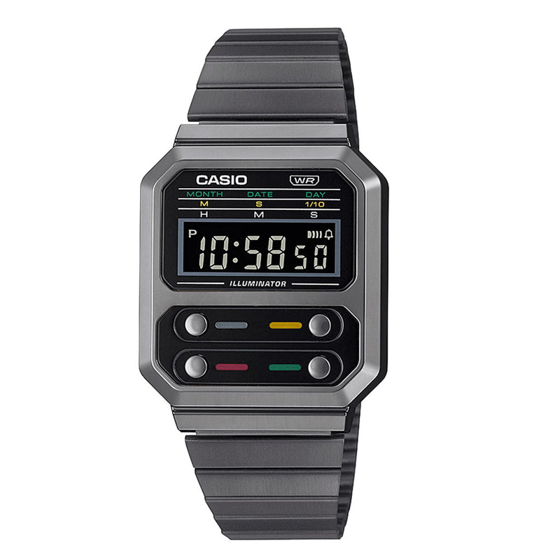 Unisex Alarm Digital Watch A100WEGG-1AEF