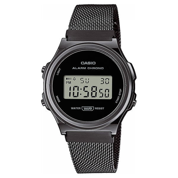 Casio Unisex Alarm Chronograph Digital Watch A171WEMB-1AEF