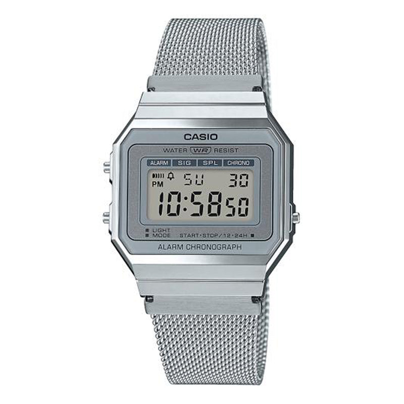 Casio Unisex Alarm Chronograph Digital Watch A700WEM-7AEF