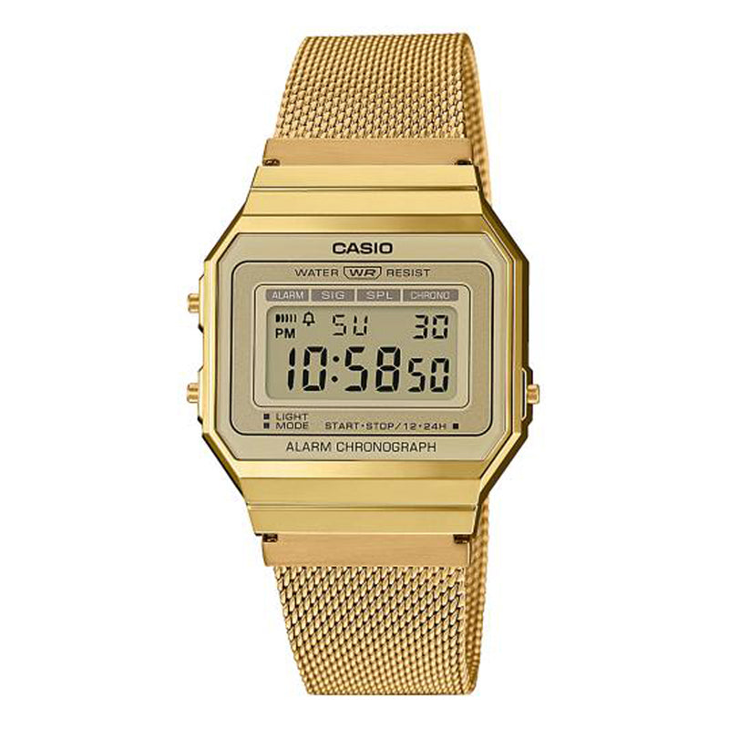 Casio Unisex Alarm Chronograph Digital Watch A700WEMG-9AEF