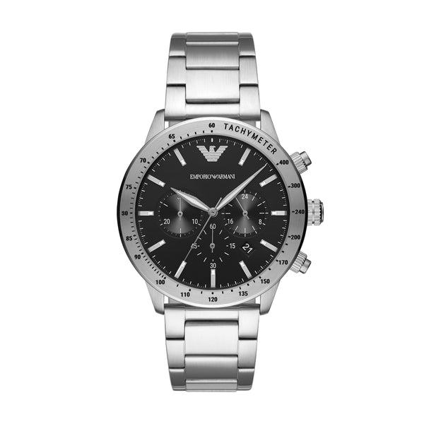 Emporio Armani Mens Mario Chronograph Watch AR11241