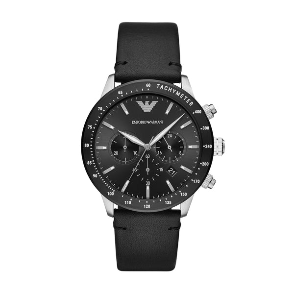 Emporio Armani Mens Mario Chronograph Watch AR11243