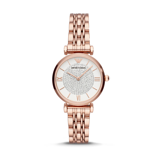 Emporio Armani Ladies Gianni T-Bar Watch AR11244