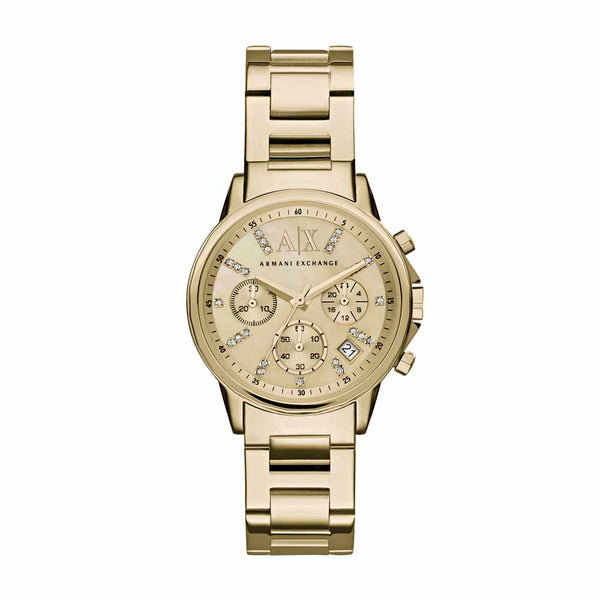 Armani Exchange Ladies Lady Banks Chronograph Watch AX4327