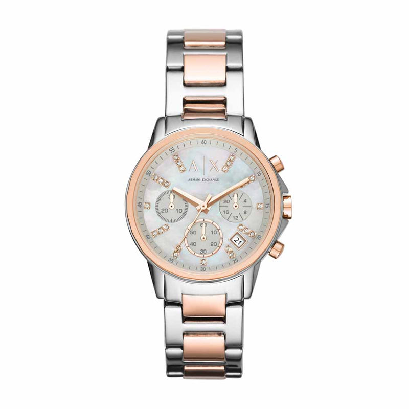 Armani Exchange Ladies Lady Banks Chronograph Watch AX4331