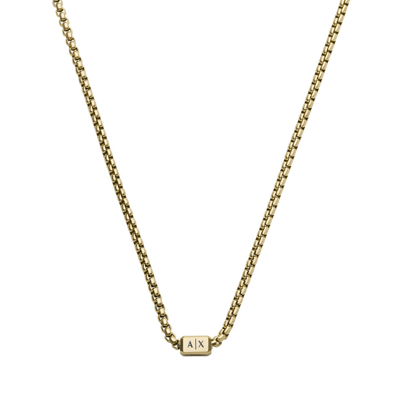 Armani Exchange Mens Chain Necklace AXG0071710