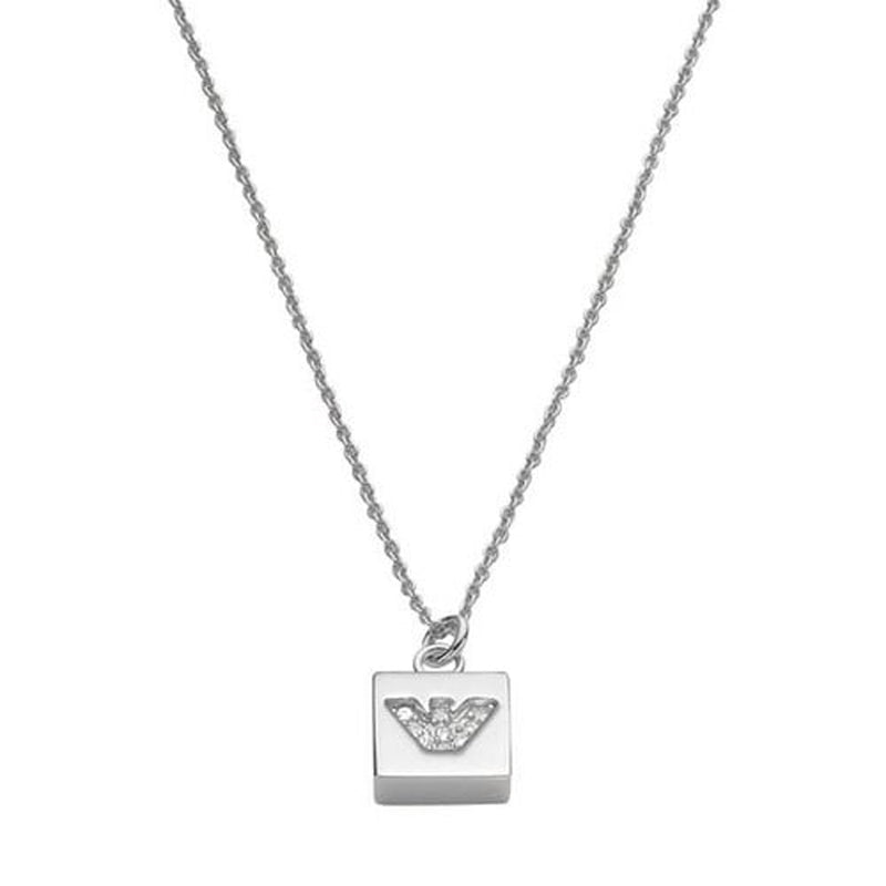 Amazon.com: Emporio Armani Women's Silver Circle Pendant Necklace  EGS2350040 : Clothing, Shoes & Jewelry