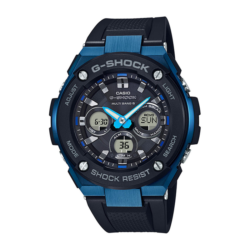 Casio Mens G-Shock G-Steel Solar Chronograph Alarm Watch GST-W300G-1A2ER