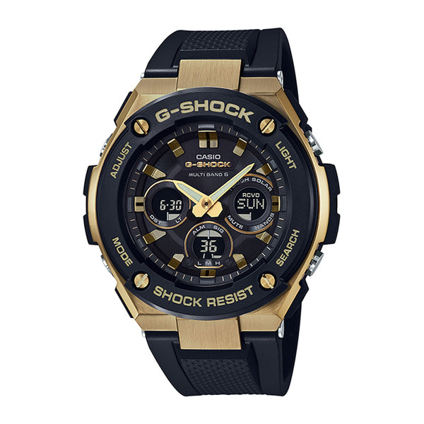 Casio Mens G-Shock G-Steel Solar Chronograph Alarm Watch GST-W300G-1A9ER