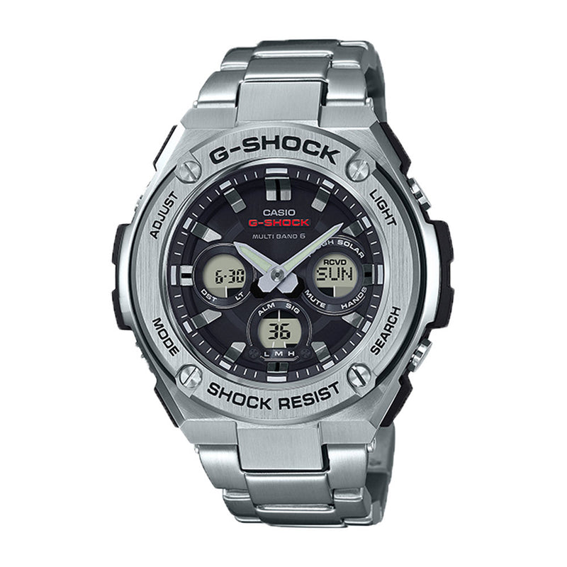 Casio Mens G-Shock G-Steel Solar Chronograph Alarm Watch GST-W310D-1AER