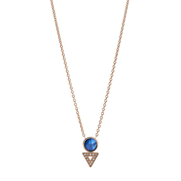 Fossil Ladies Geometric Necklace JF03013791