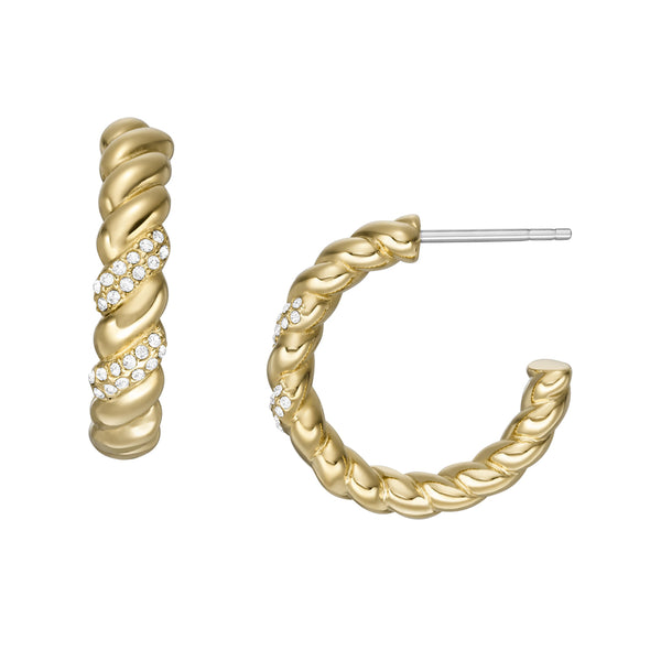Fossil Ladies Vintage Twist Earrings JF04170710