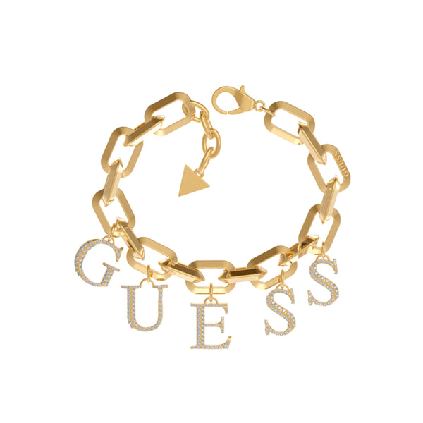 Guess Frontier Crystal Bracelet in 15mm in Silver - Afterpay and ZIP  Payment options