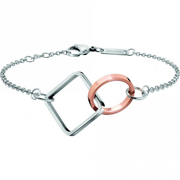 Calvin Klein Hook Bangle - Silver | Catch.com.au