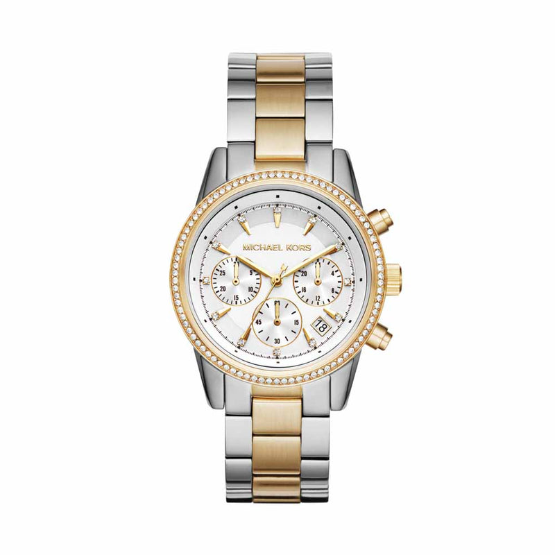 Michael Kors Ladies Ritz Chronograph Watch MK6474
