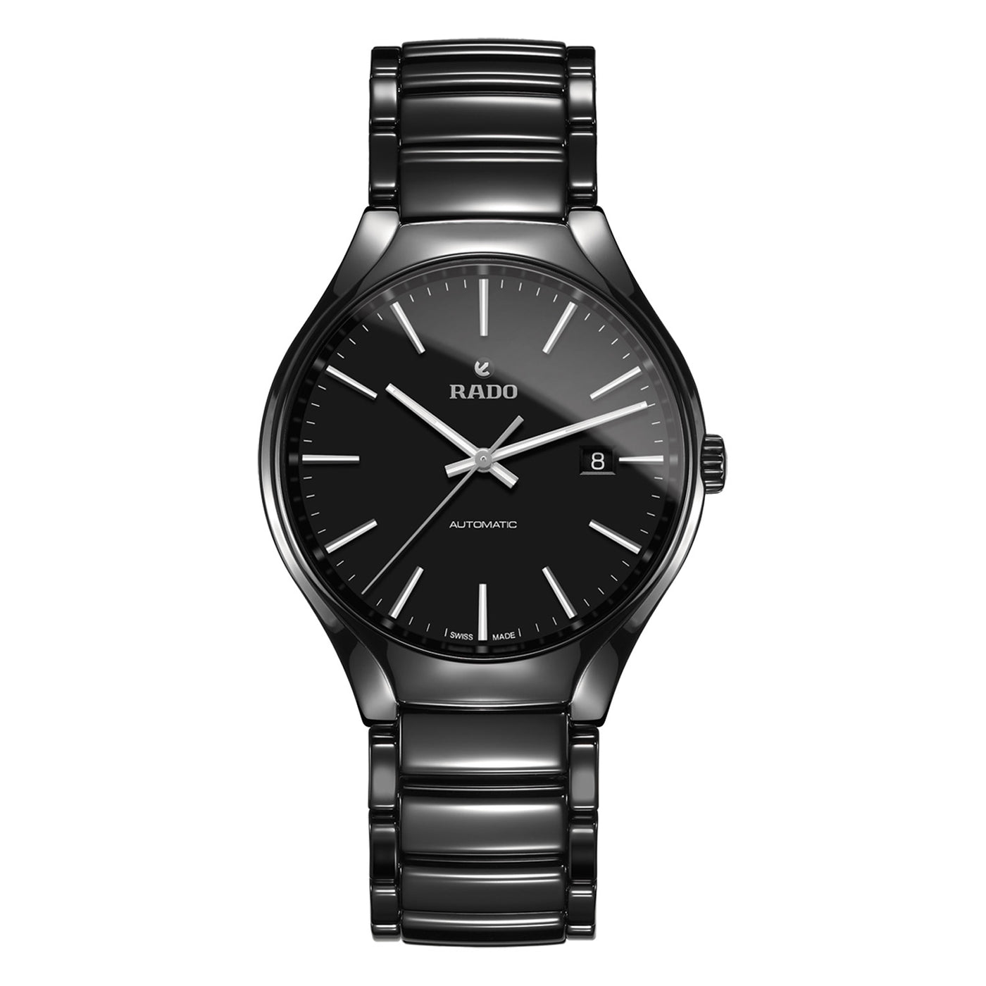 Rado black and silver watch 2025
