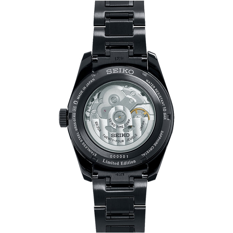 Seiko Presage Sharp Edged Series 140th Anniversary Limited Edition Mens Automatic Watch SPB205J1