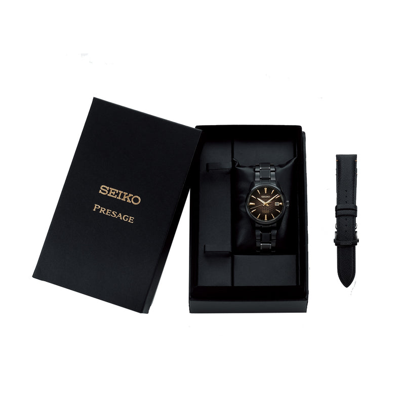 Seiko Presage Sharp Edged Series 140th Anniversary Limited Edition Mens Automatic Watch SPB205J1