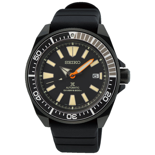 Seiko Mens Prospex Black Series Limited Edition Samurai Automatic Watch SRPH11K1