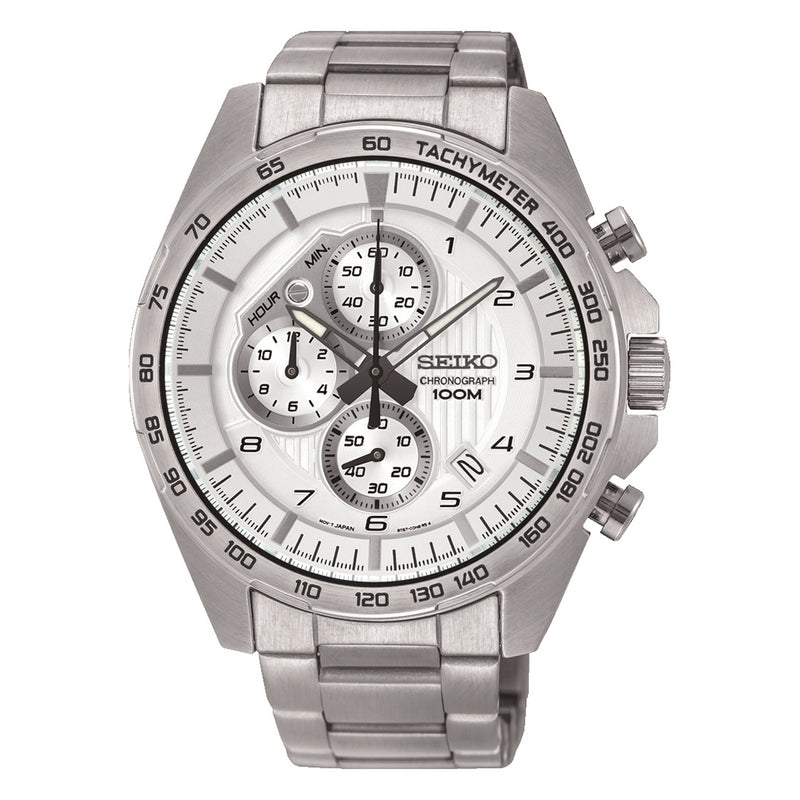 Seiko Mens Chronograph Watch SSB317P1