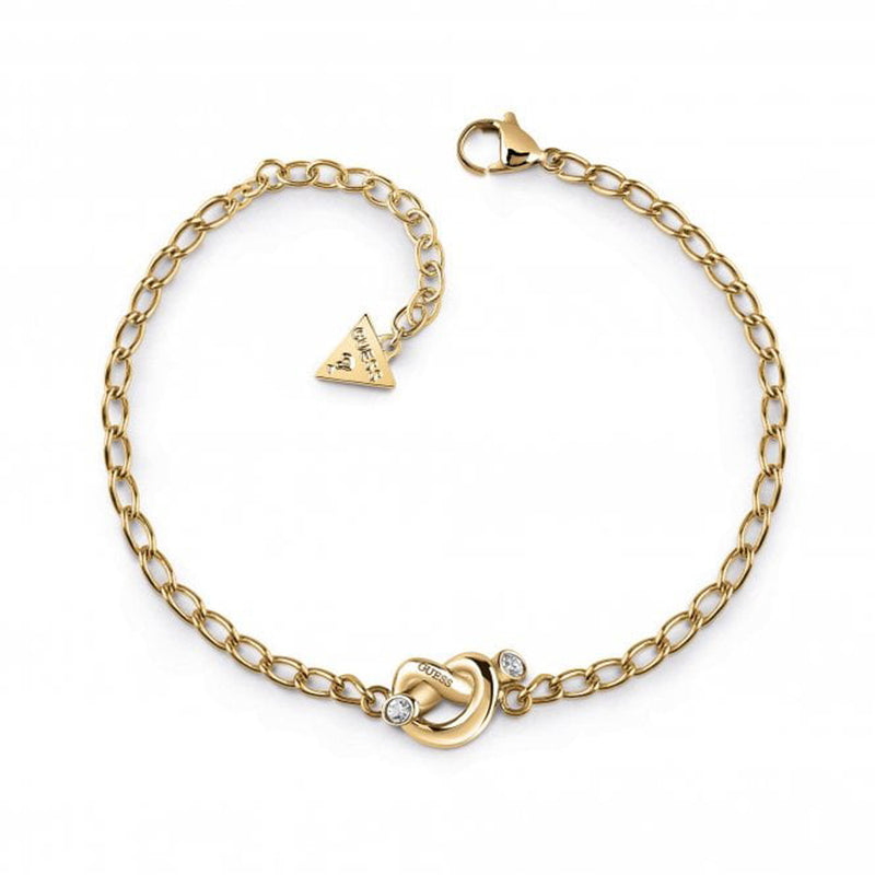 Guess Ladies Mini Chain Knot Bracelet UBB29019
