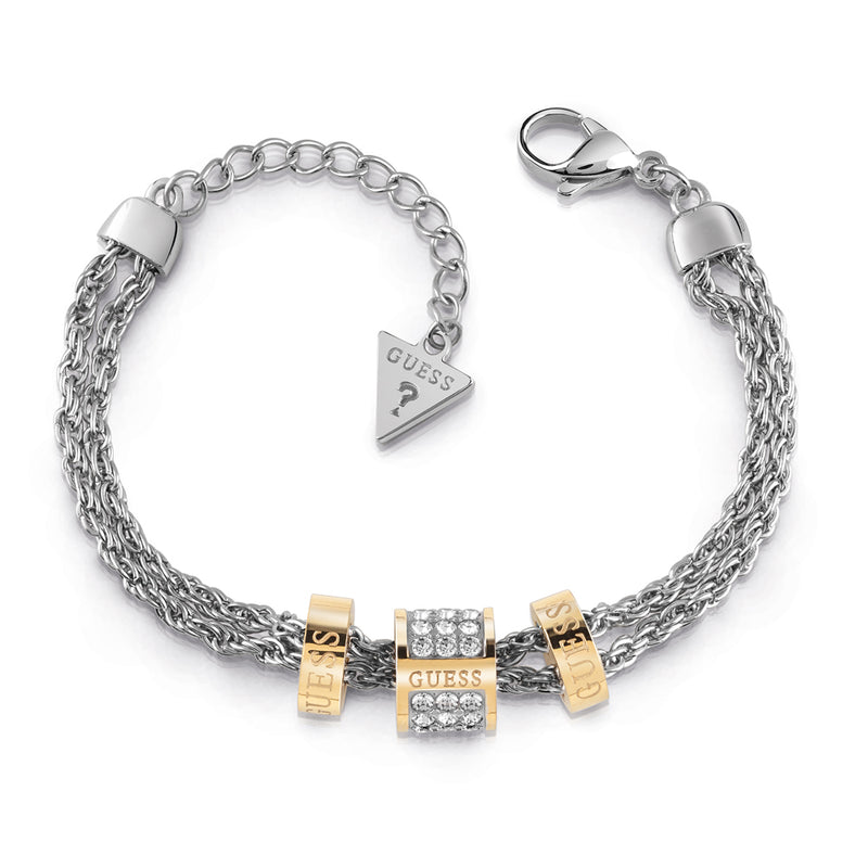 Guess Ladies Double chain Bracelet UBB78059-L