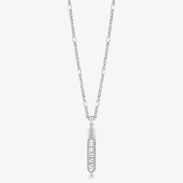 Guess Ladies Hexgaon Necklace UBN29105