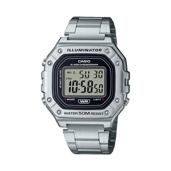 Casio Mens Illuminator Watch W-218HD-1AVEF