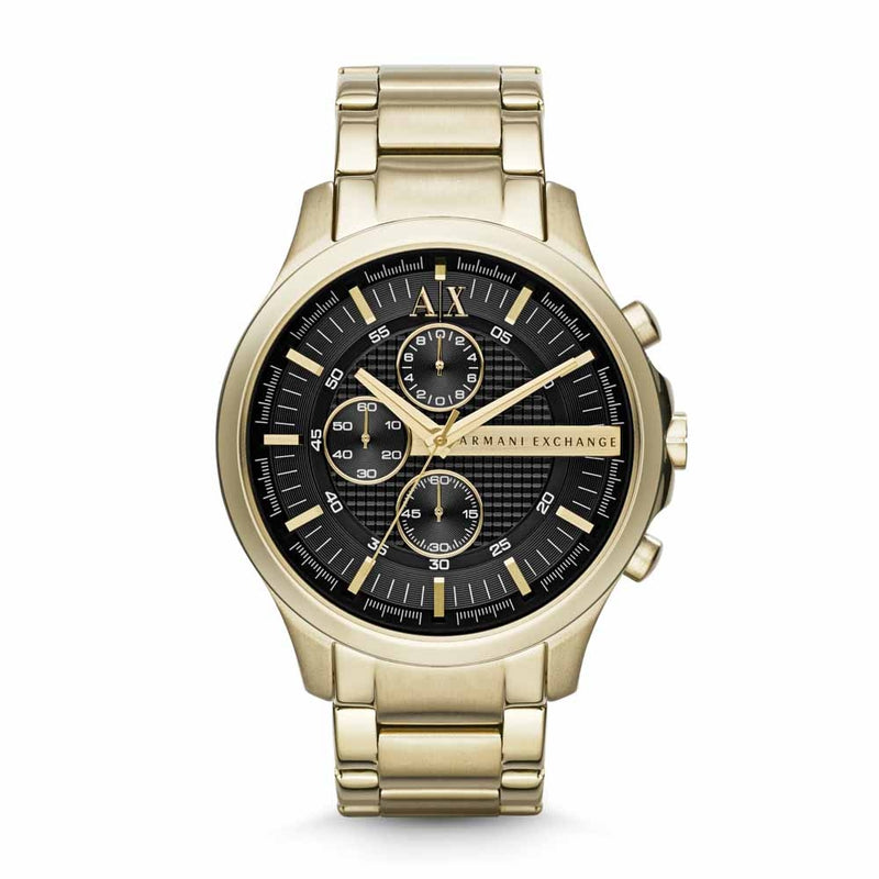 Armani Exchange Chronograph Gold-Tone Watch AX2137